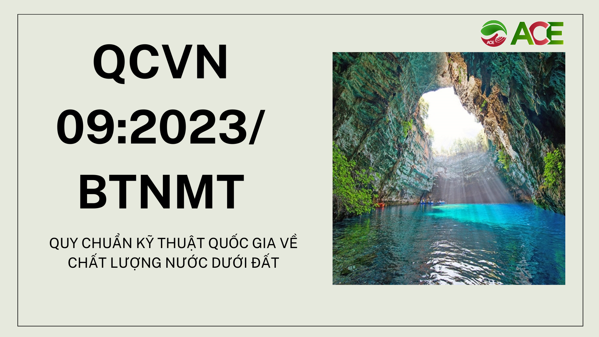 QCVN 09:2023/BTNMT